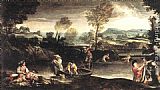 Fishing by Annibale Carracci